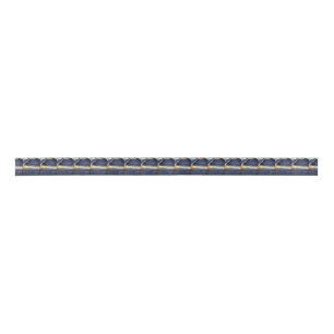 Train Tacks Satin Ribbon