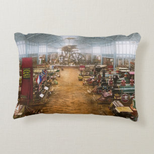 Train - That new train smell 1876 Decorative Cushion