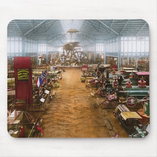 Train - That new train smell 1876 Mouse Mat (Front)