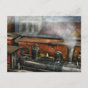 Train - The train yard II Postcard