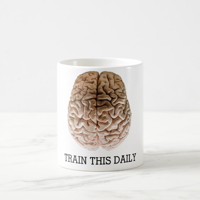 TRAIN THIS DAILY COFFEE MUG (Center)