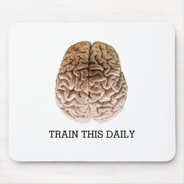 Train This Daily Mouse Mat (Front)