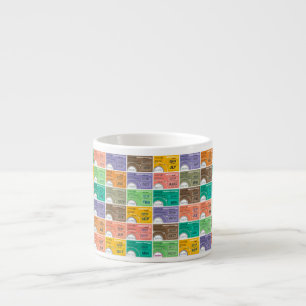 Train Ticket Montage Espresso Cup