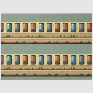 Train Tissue Paper
