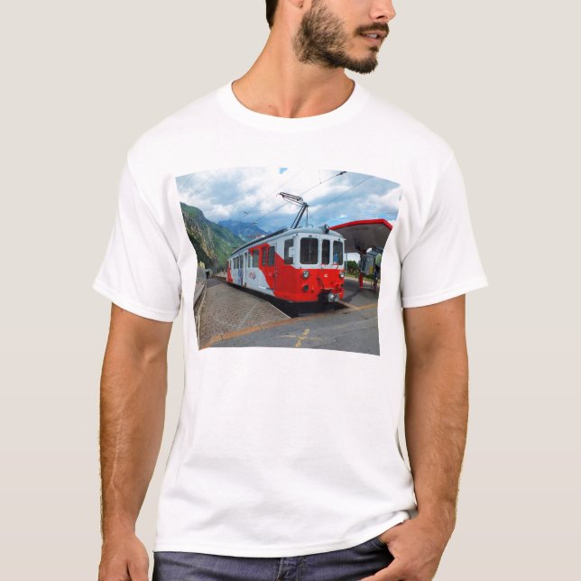 Train to Chamonix T-Shirt (Front)