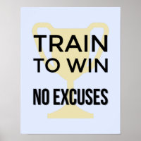 Train to win sports motivational