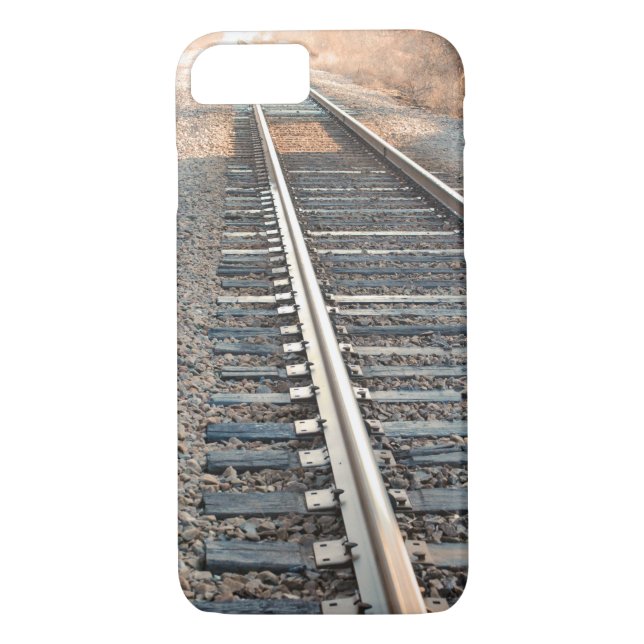 Train Tracks Barely There iPhone 7 Case (Back)