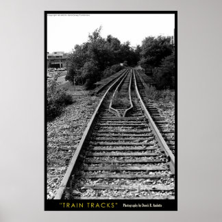 Train Tracks Poster