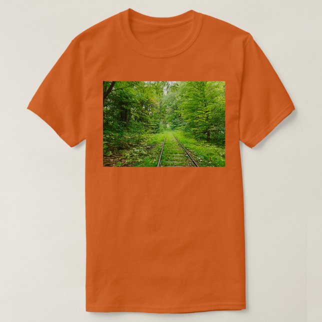 Train tracks to adventure T-Shirt (Design Front)