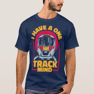 Train Trains Locomotive Railroad 2 T-Shirt