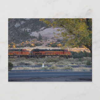 train trains travel postcard