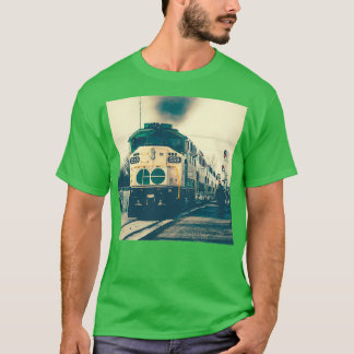 Train transportation people city T-Shirt