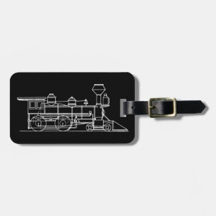 Train Traveller Luggage Tag
