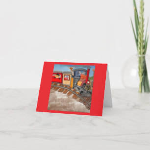 Train 🚂 Trip Thank You Card