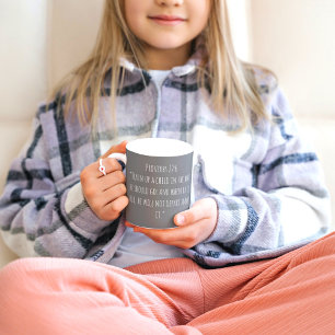 Train Up A Child Bible Quote  Coffee Mug