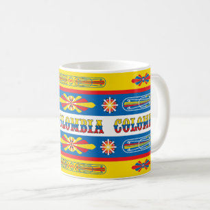 Train with design Chiva Colombiana bus Coffee Mug