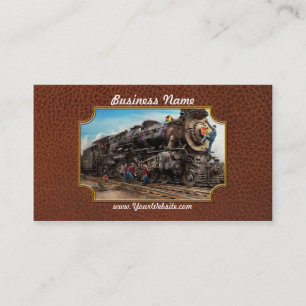 Train - Working on the railroad 1930 Business Card