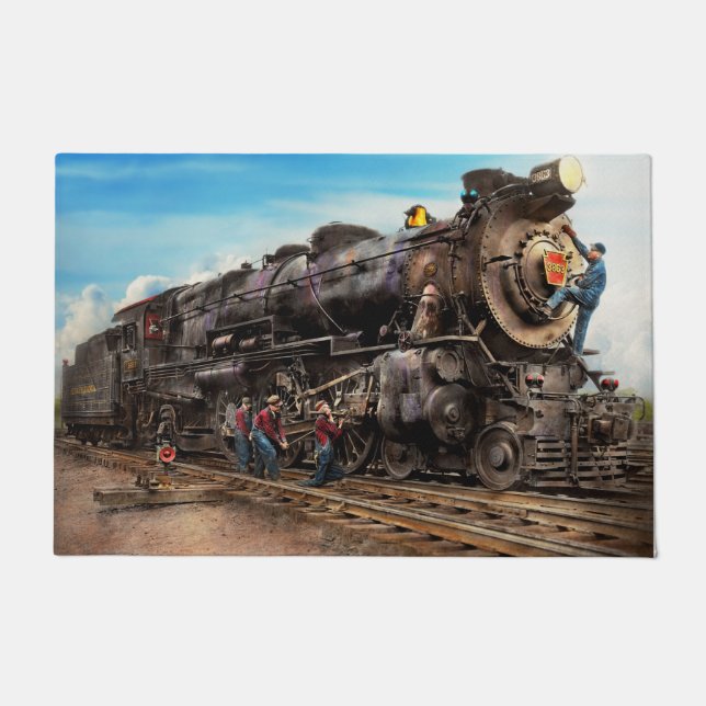 Train - Working on the railroad 1930 Doormat (Front)