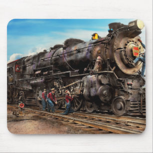 Train - Working on the railroad 1930 Mouse Mat