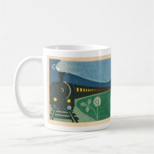 Train wrap mug