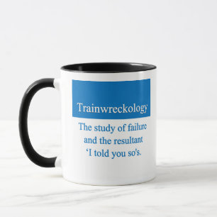 Train Wreck Mug