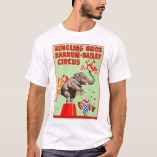 TRAINED ANIMALS Ringling Bros Barnum Bailey Circus T-Shirt