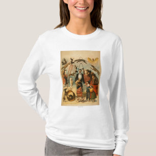 Trained Dog Act Theatrical Poster T-Shirt