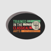 Trained in the Classical Arts Manual Transmission