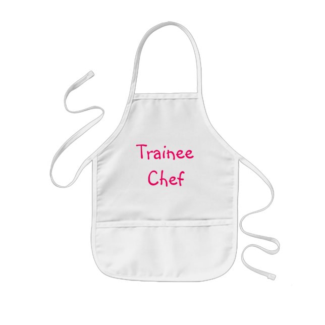 Trainee Chef kids apron (Front)
