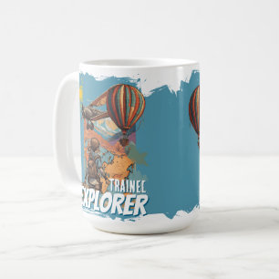 Trainee Explorer Adventure Girl's Coffee Mug
