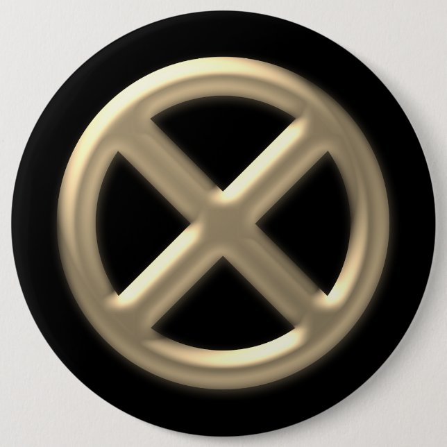 Trainee X 6 Cm Round Badge (Front)