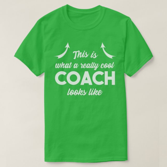 Trainer Coach Athlete Saying 1 T-Shirt (Design Front)