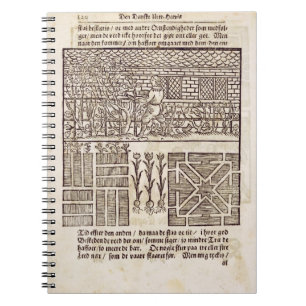 Training and Planting in the garden, from 'The Dut Notebook