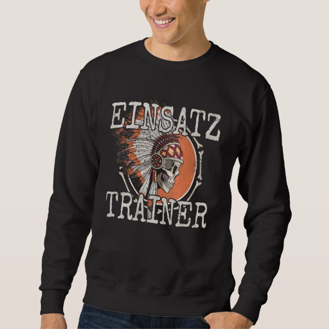 Training Clothing Trainer Police Tactical Trainer  Sweatshirt (Front)