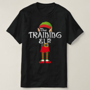 training elf family matching christmas T-Shirt