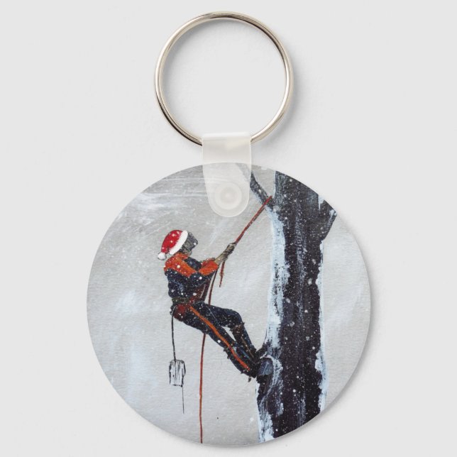 Training for the task ahead key ring (Front)
