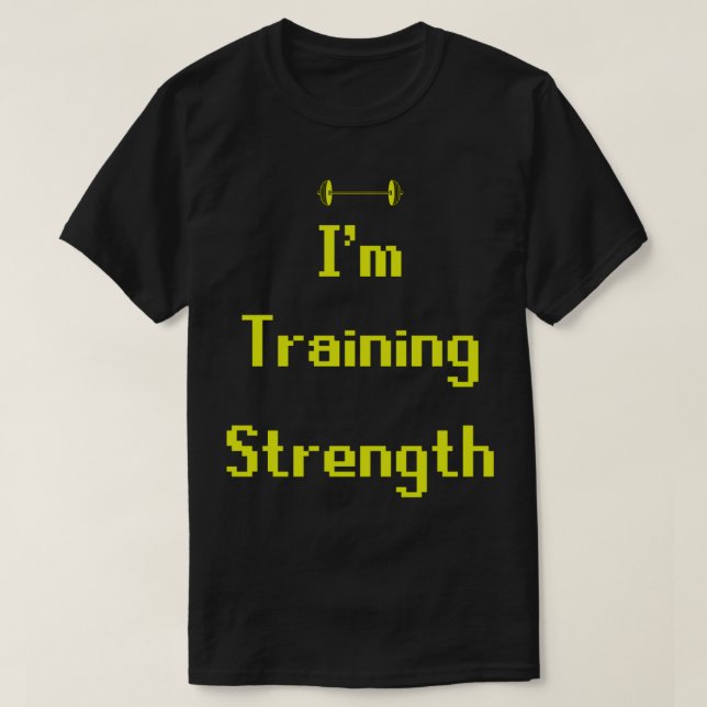 TRAINING STRENGTH Active  T-Shirt (Design Front)
