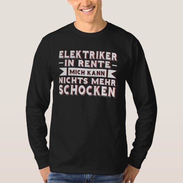 Training Teaching Workshop Electricians Colleagues T-Shirt (Front)