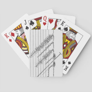 Training young trees, from 'The Fruit Grower's Gui Playing Cards