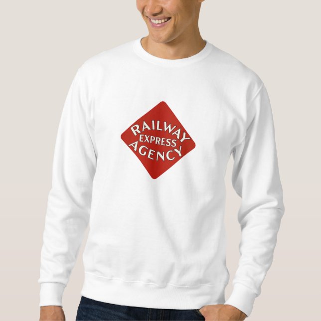 Trains Can Send Your Bags ahead by Railway Express Sweatshirt (Front)