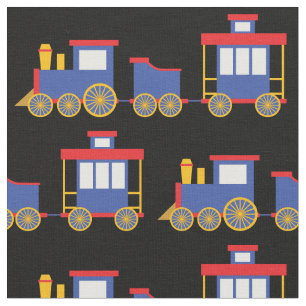 Trains Kids Cute Baby Nursery Fabric