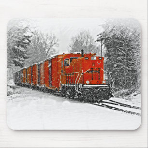 Trains Mouse Mat