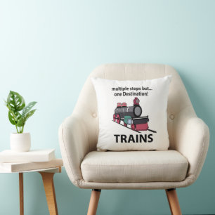 Trains Multiple Stops But One Destination Trains Cushion