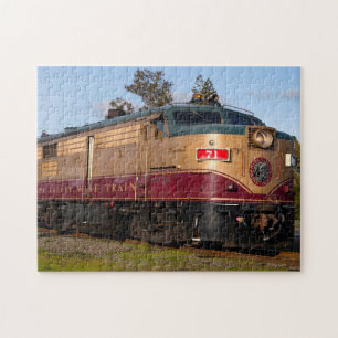 Trains of California. Jigsaw Puzzle