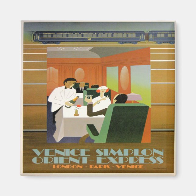 Trains, Orient Express, Magnet (Front)