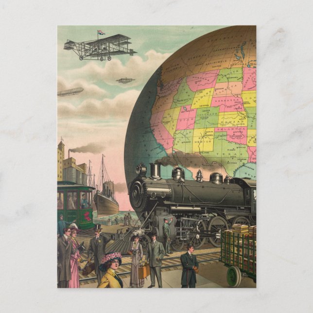 Trains, Planes & Everything Else Postcard (Front)