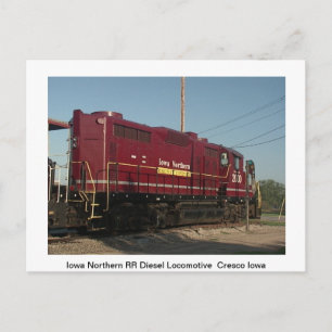 Trains Post Card