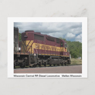 Trains Post Card. Postcard