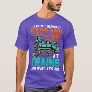 Trains Railroad Model Train T-Shirt