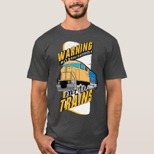 Trains Railroad Steam Engine 2 T-Shirt